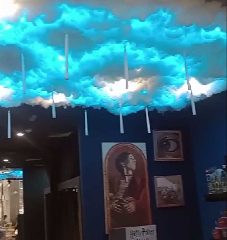 Céu enfeitiçado de Harry Potter